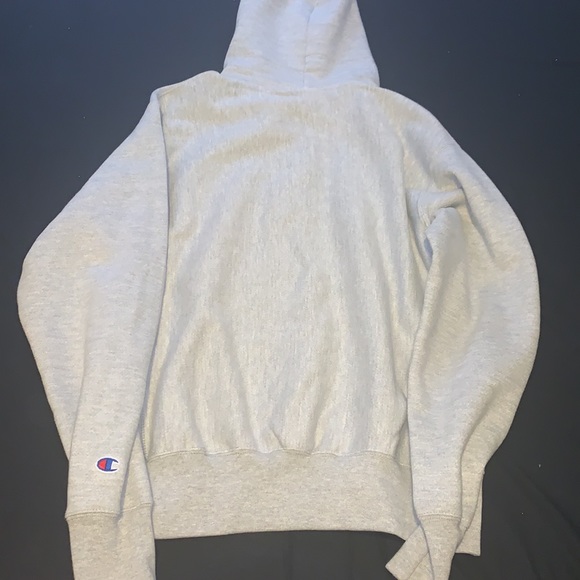 Champion grey hoodie Medium - Picture 4 of 4